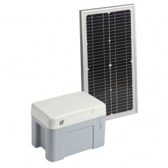 Kit de batterie par alimentation solaire Eco-logic  pour automatisme autonome en 24 V